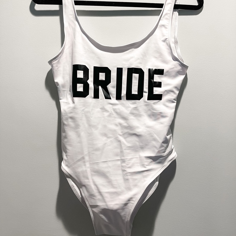 BRIDE White Bathing Suit